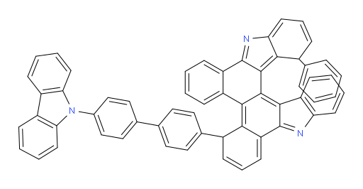 4-(4'-(9H-carbazol-9-yl)-[1,1'-biphenyl]-4-yl)-13-phenyl-4,13-dihydrobenzo[a]benzo[1,2]carbazolo[3,4-c]carbazole