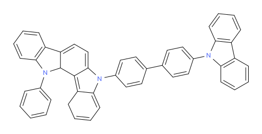 5-(4'-(9H-carbazol-9-yl)-[1,1'-biphenyl]-4-yl)-12-phenyl-1,5,12,12a-tetrahydroindolo[3,2-a]carbazole