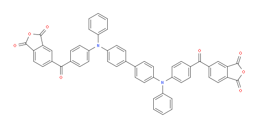 5,5'-(4,4'-([1,1'-biphenyl]-4,4'-diylbis(phenylazanediyl))bis(benzoyl))bis(isobenzofuran-1,3-dione)