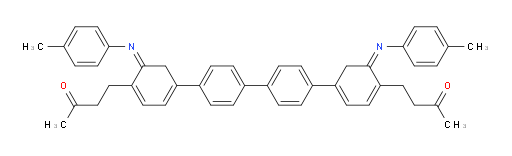 4,4'-((3Z,3'''Z)-3,3'''-bis(p-tolylimino)-2,2''',3,3'''-tetrahydro-[1,1':4',1'':4'',1'''-quaterphenyl]-4,4'''-diyl)bis(butan-2-one)