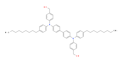 (([1,1'-biphenyl]-4,4'-diylbis((4-nonylphenyl)azanediyl))bis(4,1-phenylene))dimethanol
