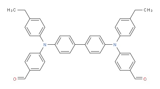 4,4'-([1,1'-biphenyl]-4,4'-diylbis((4-ethylphenyl)azanediyl))dibenzaldehyde