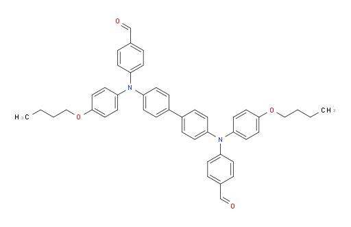4,4'-([1,1'-biphenyl]-4,4'-diylbis((4-butoxyphenyl)azanediyl))dibenzaldehyde