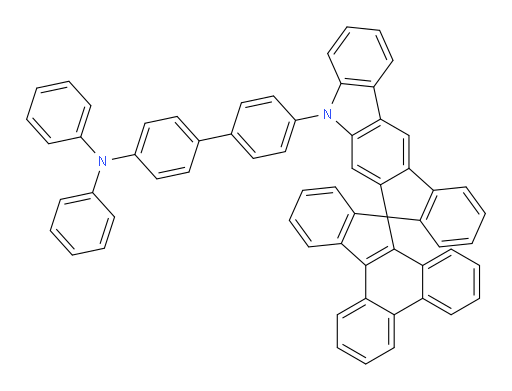N,N-diphenyl-4'-(5'H-spiro[indeno[1,2-l]phenanthrene-13,7'-indeno[2,1-b]carbazol]-5'-yl)-[1,1'-biphenyl]-4-amine
