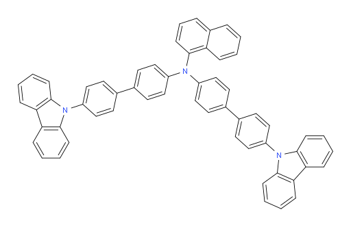 N,N-bis(4'-(9H-carbazol-9-yl)-[1,1'-biphenyl]-4-yl)naphthalen-1-amine