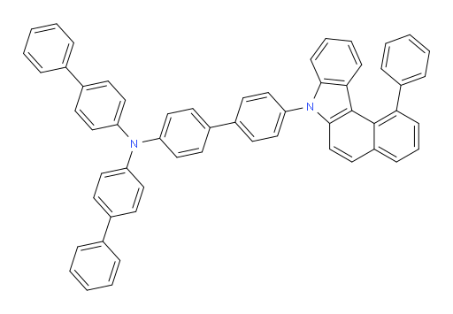 N,N-di([1,1'-biphenyl]-4-yl)-4'-(1-phenyl-7H-benzo[c]carbazol-7-yl)-[1,1'-biphenyl]-4-amine