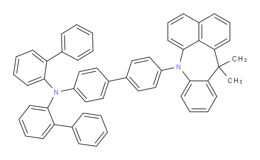 N-([1,1'-biphenyl]-2-yl)-N-(4'-(12,12-dimethylbenzo[f]naphtho[1,8-bc]azepin-7(12H)-yl)-[1,1'-biphenyl]-4-yl)-[1,1'-biphenyl]-2-amine