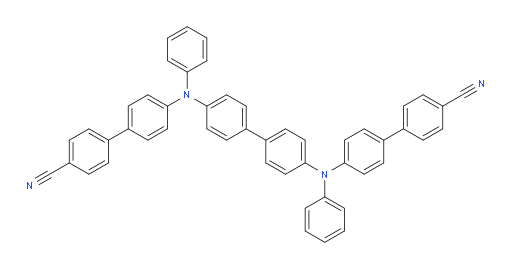 4',4'''-([1,1'-biphenyl]-4,4'-diylbis(phenylazanediyl))bis(([1,1'-biphenyl]-4-carbonitrile))