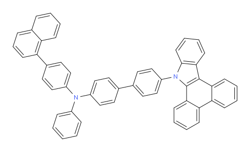 4'-(9H-dibenzo[a,c]carbazol-9-yl)-N-(4-(naphthalen-1-yl)phenyl)-N-phenyl-[1,1'-biphenyl]-4-amine