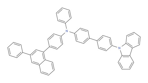 4'-(9H-carbazol-9-yl)-N-phenyl-N-(4-(3-phenylnaphthalen-1-yl)phenyl)-[1,1'-biphenyl]-4-amine