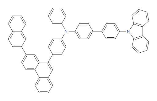 4'-(9H-carbazol-9-yl)-N-(4-(7-(naphthalen-2-yl)phenanthren-9-yl)phenyl)-N-phenyl-[1,1'-biphenyl]-4-amine