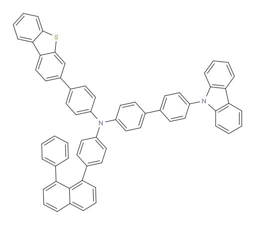 4'-(9H-carbazol-9-yl)-N-(4-(dibenzo[b,d]thiophen-3-yl)phenyl)-N-(4-(8-phenylnaphthalen-1-yl)phenyl)-[1,1'-biphenyl]-4-amine