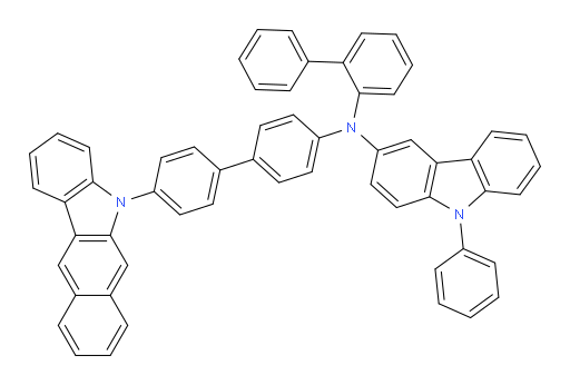 N-(4'-(5H-benzo[b]carbazol-5-yl)-[1,1'-biphenyl]-4-yl)-N-([1,1'-biphenyl]-2-yl)-9-phenyl-9H-carbazol-3-amine