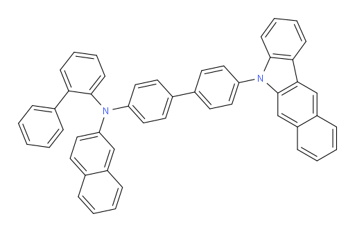 N-(4'-(5H-benzo[b]carbazol-5-yl)-[1,1'-biphenyl]-4-yl)-N-([1,1'-biphenyl]-2-yl)naphthalen-2-amine