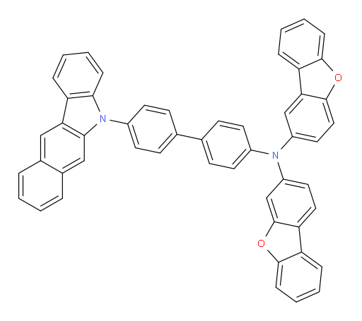 N-(4'-(5H-benzo[b]carbazol-5-yl)-[1,1'-biphenyl]-4-yl)-N-(dibenzo[b,d]furan-3-yl)dibenzo[b,d]furan-2-amine