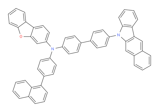 N-(4'-(5H-benzo[b]carbazol-5-yl)-[1,1'-biphenyl]-4-yl)-N-(4-(naphthalen-1-yl)phenyl)dibenzo[b,d]furan-3-amine