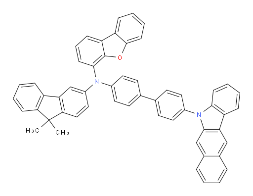 N-(4'-(5H-benzo[b]carbazol-5-yl)-[1,1'-biphenyl]-4-yl)-N-(9,9-dimethyl-9H-fluoren-3-yl)dibenzo[b,d]furan-4-amine