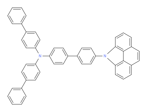 N,N-di([1,1'-biphenyl]-4-yl)-4'-(4H-benzo[def]carbazol-4-yl)-[1,1'-biphenyl]-4-amine