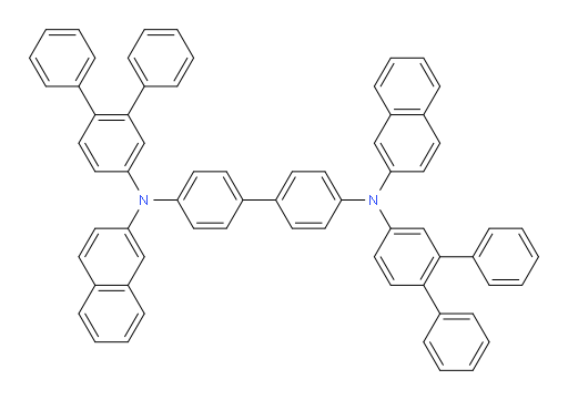 N4,N4'-di([1,1':2',1''-terphenyl]-4'-yl)-N4,N4'-di(naphthalen-2-yl)-[1,1'-biphenyl]-4,4'-diamine