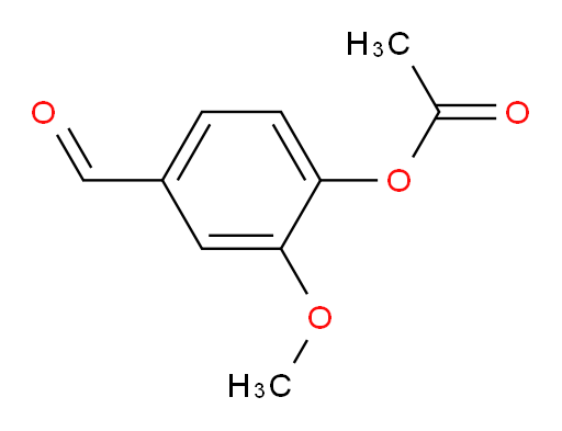 4-Formyl-2-methoxyphenyl acetate