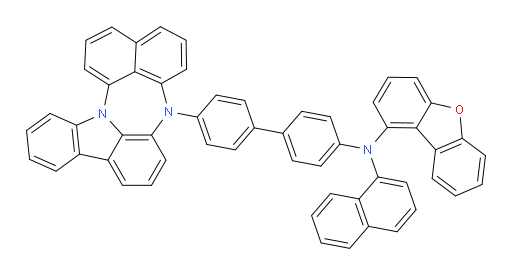 N-(4'-(4H-naphtho[1',8':5,6,7][1,4]diazepino[3,2,1-jk]carbazol-4-yl)-[1,1'-biphenyl]-4-yl)-N-(naphthalen-1-yl)dibenzo[b,d]furan-1-amine