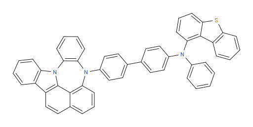 N-(4'-(4H-4,8b-diazaindeno[1,2,3-gh]pleiaden-4-yl)-[1,1'-biphenyl]-4-yl)-N-phenyldibenzo[b,d]thiophen-1-amine