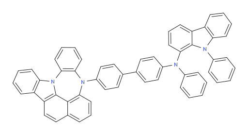 N-(4'-(4H-4,8b-diazaindeno[1,2,3-gh]pleiaden-4-yl)-[1,1'-biphenyl]-4-yl)-N,9-diphenyl-9H-carbazol-1-amine