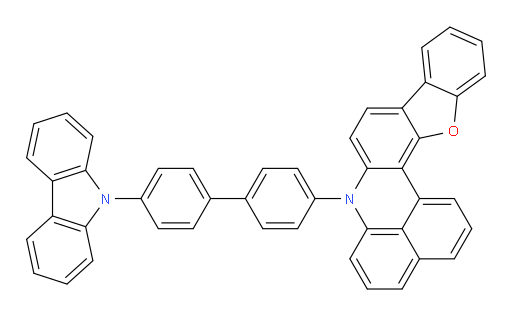 4-(4'-(9H-carbazol-9-yl)-[1,1'-biphenyl]-4-yl)-4H-benzo[kl]benzofuro[2,3-a]acridine