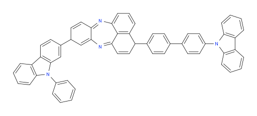 3-(4'-(9H-carbazol-9-yl)-[1,1'-biphenyl]-4-yl)-10-(9-phenyl-9H-carbazol-2-yl)-3,10-dihydrobenzo[b]naphtho[1,8-ef][1,4]diazepine