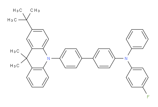 4'-(2-(tert-butyl)-9,9-dimethylacridin-10(9H)-yl)-N-(4-fluorophenyl)-N-phenyl-[1,1'-biphenyl]-4-amine