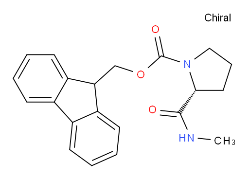 (R)-(9H-fluoren-9-yl)methyl 2-(methylcarbamoyl)pyrrolidine-1-carboxylate