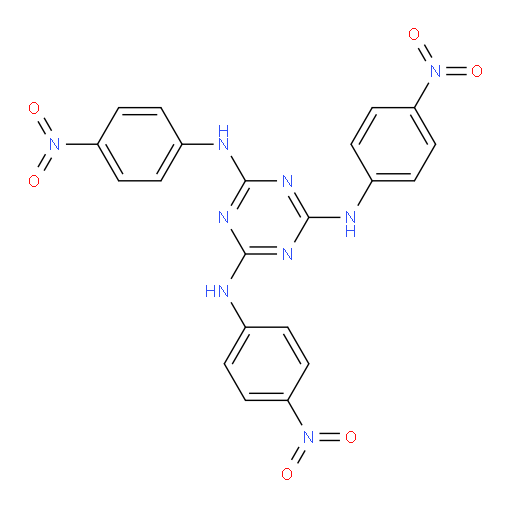 N2,N4,N6-tris(4-nitrophenyl)-1,3,5-triazine-2,4,6-triamine