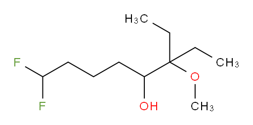 3-ethyl-8,8-difluoro-3-methoxyoctan-4-ol
