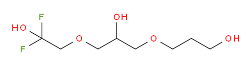 3-(3-(2,2-difluoro-2-hydroxyethoxy)-2-hydroxypropoxy)propan-1-ol