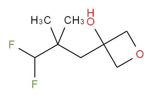3-(3,3-difluoro-2,2-dimethylpropyl)oxetan-3-ol
