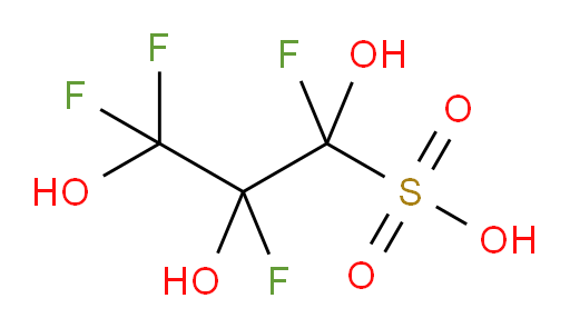 1,2,3,3-tetrafluoro-1,2,3-trihydroxypropane-1-sulfonic acid