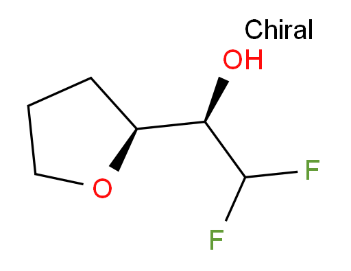 (R)-2,2-difluoro-1-((S)-tetrahydrofuran-2-yl)ethanol