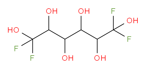 1,1,6,6-tetrafluorohexane-1,2,3,4,5,6-hexaol