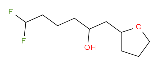 6,6-difluoro-1-(tetrahydrofuran-2-yl)hexan-2-ol