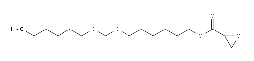 6-((hexyloxy)methoxy)hexyl oxirane-2-carboxylate