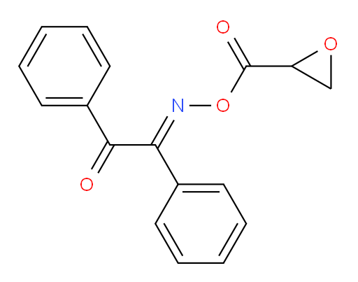 (E)-2-(((oxirane-2-carbonyl)oxy)imino)-1,2-diphenylethanone