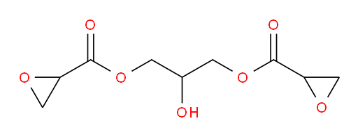 2-hydroxypropane-1,3-diyl bis(oxirane-2-carboxylate)