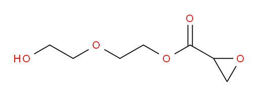 2-(2-hydroxyethoxy)ethyl oxirane-2-carboxylate