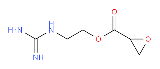 2-guanidinoethyl oxirane-2-carboxylate