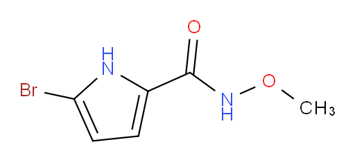 5-bromo-N-methoxy-1H-pyrrole-2-carboxamide