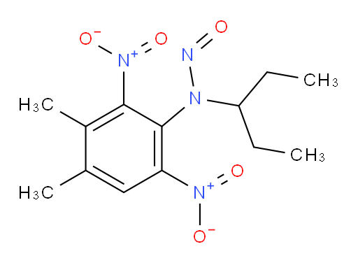 N-(3,4-dimethyl-2,6-dinitrophenyl)-N-(pentan-3-yl)nitrous amide