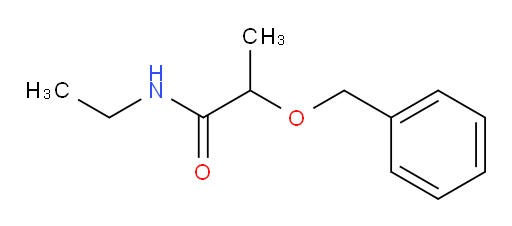 2-(benzyloxy)-N-ethylpropanamide