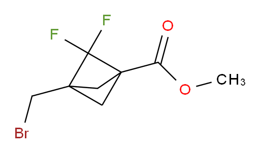 3-Bromomethyl-2,2-difluoro-bicyclo[1.1.1]pentane-1-carboxylic acid methyl ester