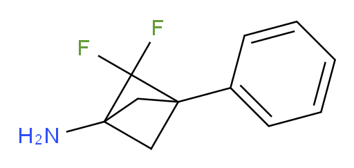 2,2-Difluoro-3-phenyl-bicyclo[1.1.1]pentan-1-ylamine