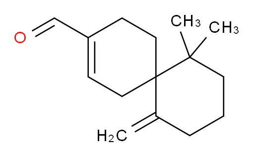 (-)-7,7-Dimethyl-11-methylenespiro[5.5]undec-2-ene-3-carboxaldehyde (ACI)